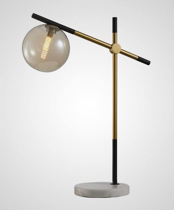 гостиную, кабинет, настольная лампа, Освещение минимализм, светильник, светодиодный, Скандинавский дизайн, спальню, стеклянный, студию, шарНастольные лампы и торшеры