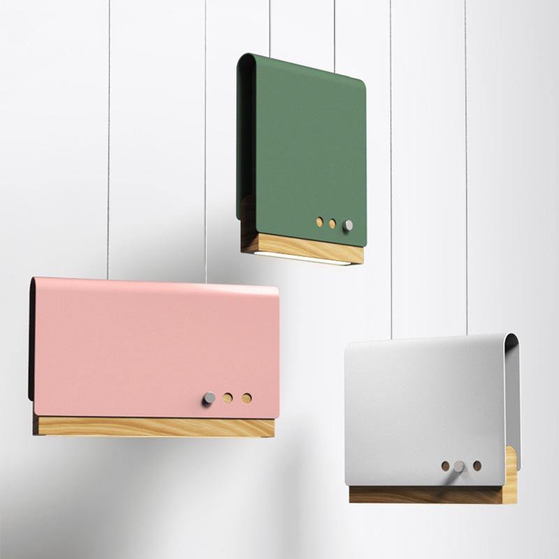 Pendant Light, гостиной, деревянные элементы, Свет 2020, светодиодный, современном, студию, цветноеЛюстры