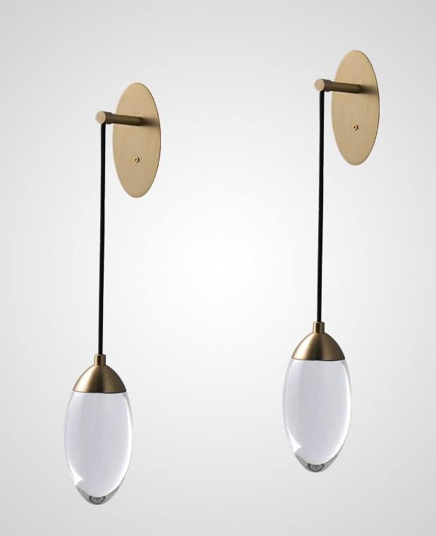 WALL  Light, гостиной, гостиную, капля, необычный, оригинальный, освещение, светильник, Светильники для кафе, светодиод, светодиодное, светодиодный, спальни, спальню, стекло, студиюБра