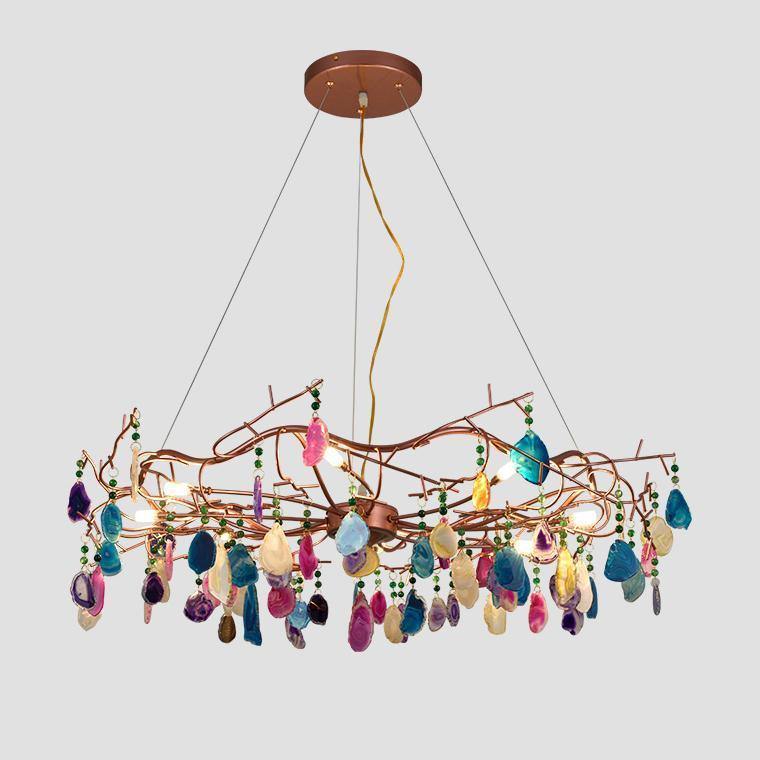 Luxury light, агат, гостиной, гостиную, дизайнерскую, зал, люстра, необычный, освещение, свет, светильник, светодиодный, спальню, студию, цветноеЛюстры